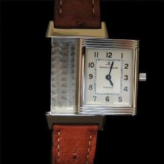 Montre Jaeger LeCoultre Reverso Lady en Acier Mécanique vers 2005.