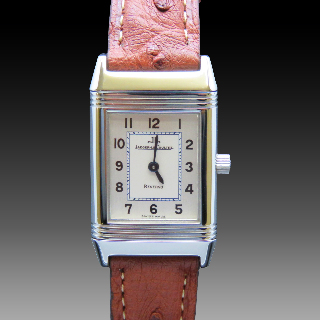 Montre Jaeger LeCoultre Reverso Lady en Acier Mécanique vers 2005.