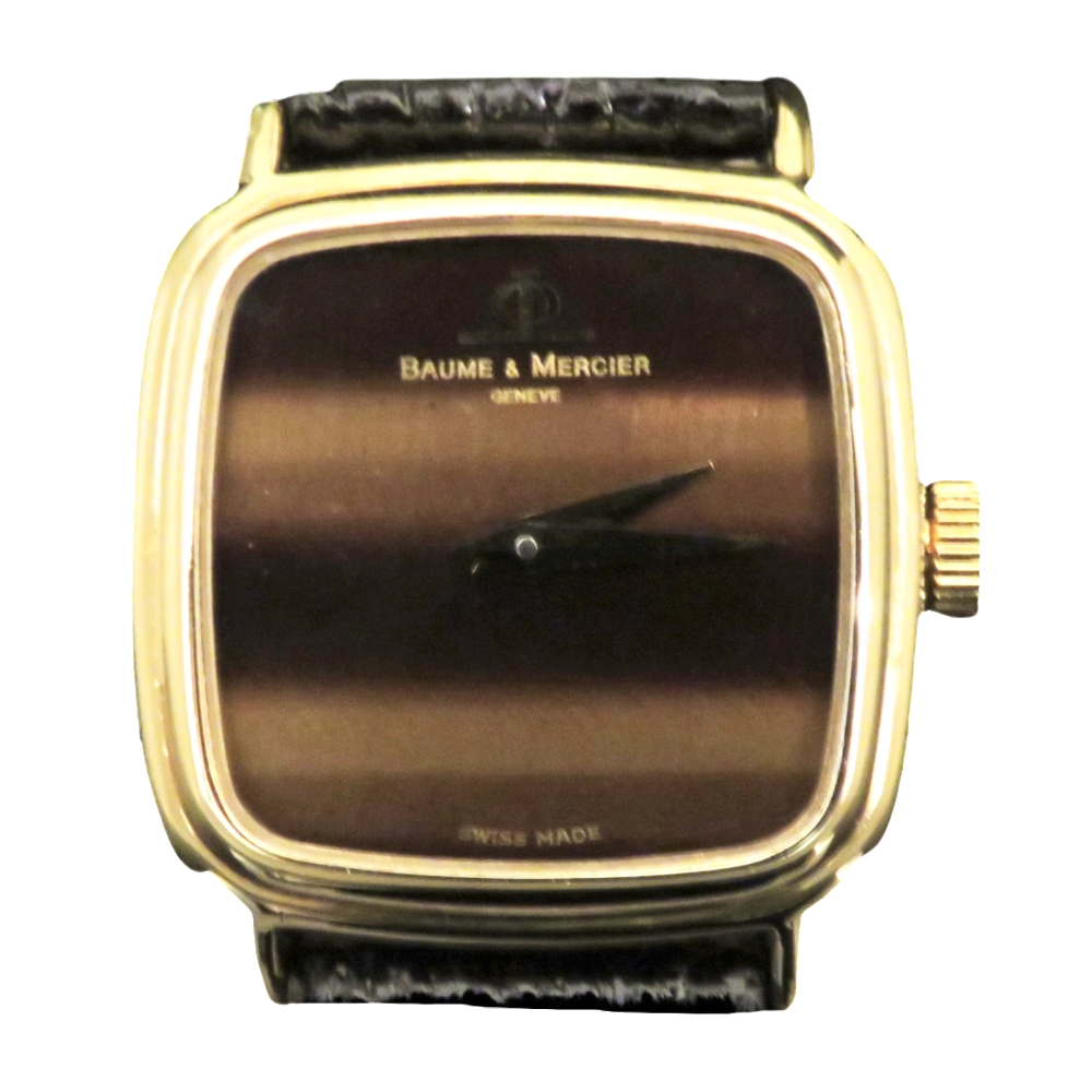 Montre Baume & Mercier Dame  Or Jaune 18k Vers 1970-1975 Mécanique  