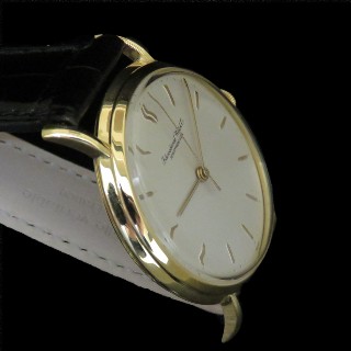 Montre IWC Vintage Homme en Or jaune 18k Mécanique Vers 1950.