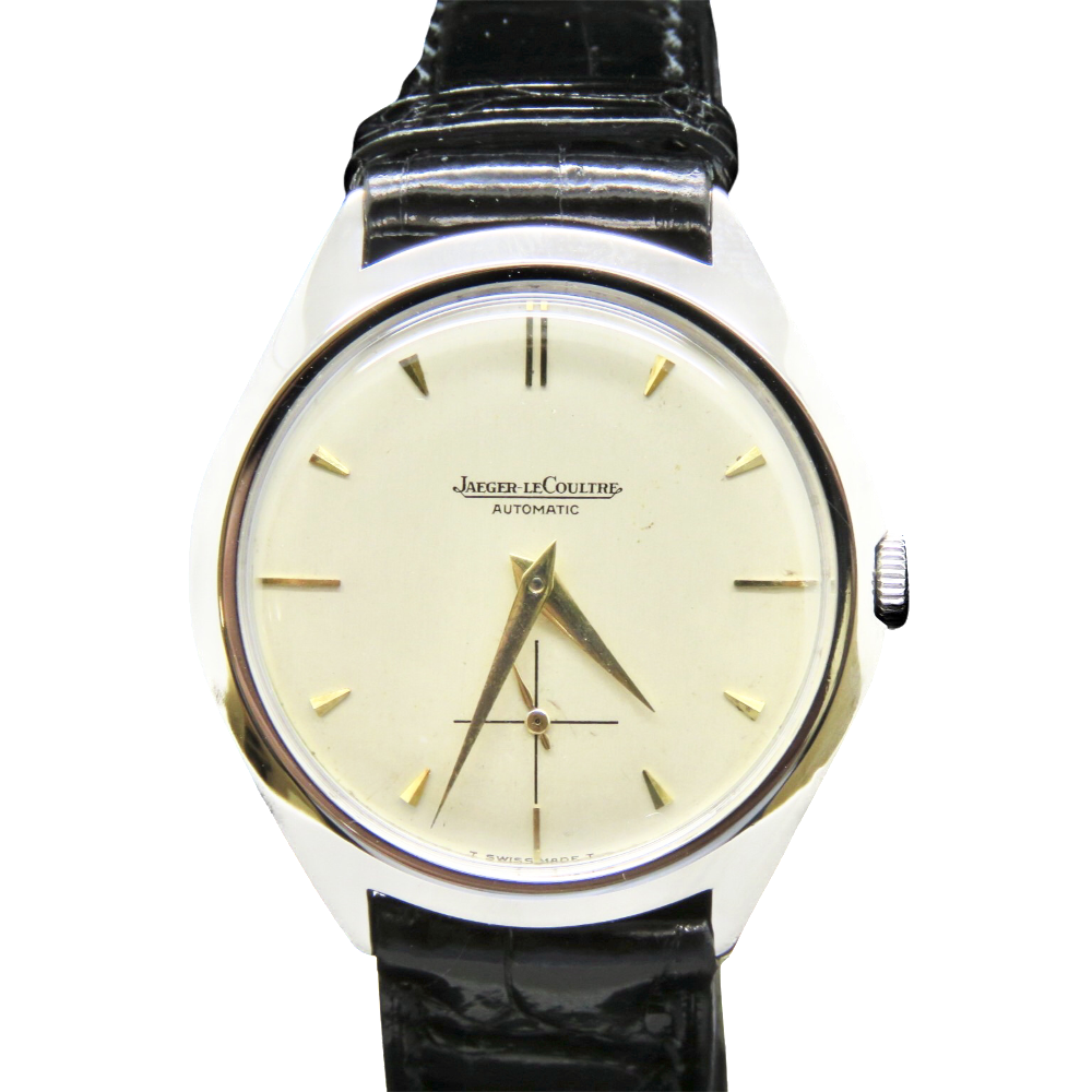 Montre Jaeger LeCoultre Vintage en acier Vers 1950 . Automatique