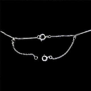 Collier Pendentif  Coeur Or Gris 18k et Diamants 