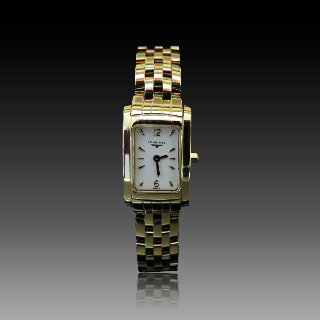 Montre Longines dame "Dolce Vita" Or 18k massif quartz vers 2000