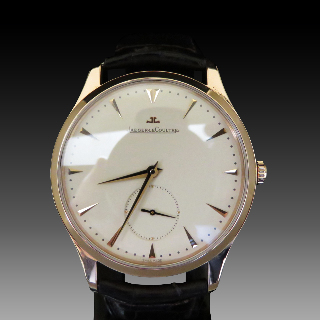 Montre Jaeger LeCoultre Ultra Thin Master Or rose 18k . 40 mm. Automatique de 2009. Full set.