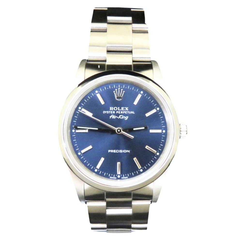 Montre Rolex  Air king en Acier de 1990 Réf : 14000.  Automatique . 