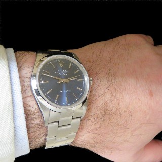 Montre Rolex  Air king en Acier de 1990-1991 Référence : 14000.  Automatique . 