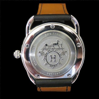 Montre Hermes Arceau GM Acier quartz de 2013. Full set. 38 mm