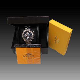 Montre Breitling Aéromarine Super Avenger acier de 2011. Automatique. Full Set