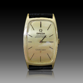 Montre Omega Constellation  Automatique en Or Jaune 18k de 1969.  