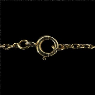 Collier Draperie Napoléon III en or jaune 18k et perles fines . Collier Draperie Napoléon III en or jaune 18k et perles fines .
