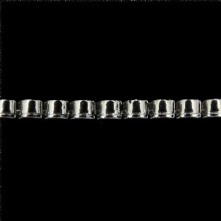 Bracelet Cartier "C" ligne Diamants brillants 1,63 Cts Or gris 18k.18 cm de 2014