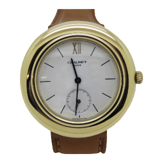 Montre Chaumet Aguila or jaune 18k Quartz vers 1990.