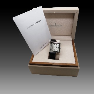 Montre Jaeger LeCoultre Grande Reverso 976 Acier Mécanique de 2013. full set