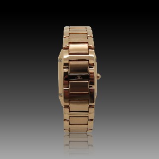 Montre Jaeger LeCoultre Reverso Squadra Lady Duetto Or rose 18k automatique de 2015