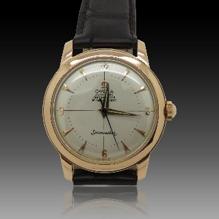  Montre Omega Seamaster Or rose 18K de 1953. 34 mm. Automatique.