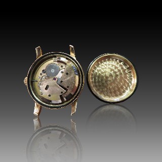  Montre Omega Seamaster Or rose 18K de 1953. 34 mm. Automatique.