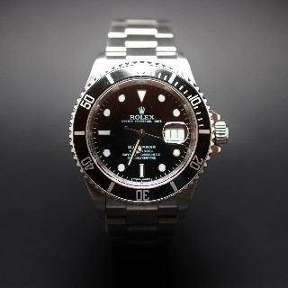 Montre Rolex Submariner Date Homme Acier de 2009.  Boite-Papiers. Ref : 16610 .