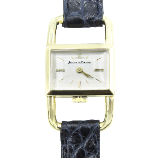 Montre Jaeger LeCoultre Dame "Etrier" or jaune  Vers 1965, Mécanique