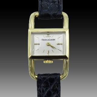 Montre Jaeger LeCoultre Dame "Etrier" or jaune  Vers 1965, Mécanique