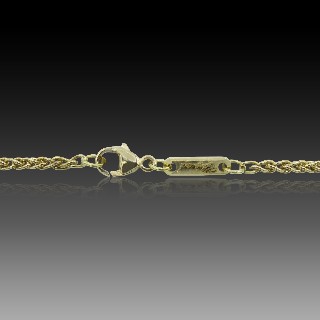 Chaine Pendentif Chopard Happy Diamonds Or jaune 18k Diamants vers 2003