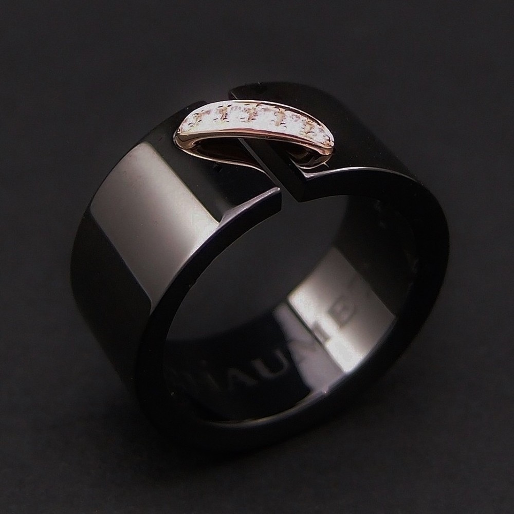 Bague Chaumet Liens Séduction En Or Rose 18 Carats Et Diamants - Taille 53, Occasion Certifiée