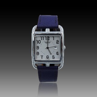 Montre Hermes Cap Cod Gm en Acier quartz de 2015. Boite d'origine