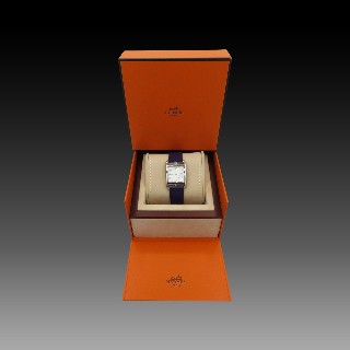 Montre Hermes Cap Cod Gm en Acier quartz de 2015. Boite d'origine