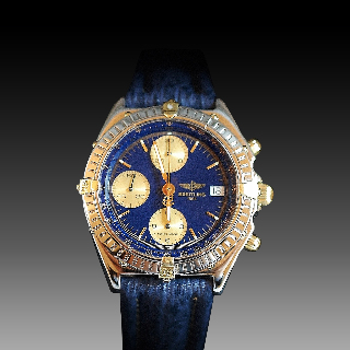 Montre Breitling Chronomat Or et Acier Vers 1990 Automatique