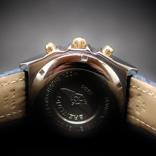 Montre Breitling Chronomat Or et Acier Vers 1990 Automatique Montre Breitling Chronomat Or et Acier Vers 1990 Automatique