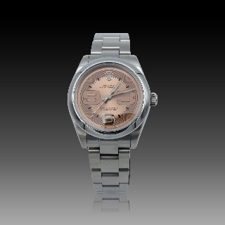 Montre Rolex Oyster Perpetual 31 mm médium Acier Ref : 177200 de 2007. full set