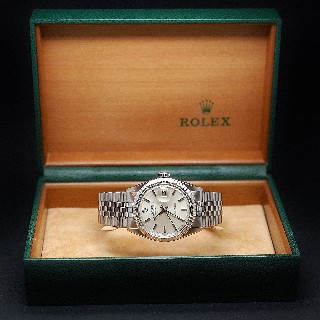 Montre Rolex Oyster Datejust Homme Acier de 1977. Cadran Gris. Ref : 1603 .