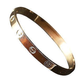 "Rare" Bracelet Cartier Love Vintage de 1970 signé par le Créateur Aldo Cipullo Or 18k.