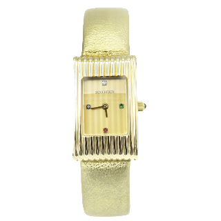 Montre Boucheron Reflet Dame Petit Modèle en Or Jaune 18k  quartz .