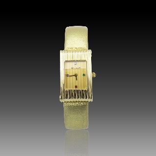 Montre Boucheron Reflet Dame Petit Modèle en Or Jaune 18k  quartz .