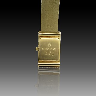 Montre Boucheron Reflet Dame Petit Modèle en Or Jaune 18k  quartz .