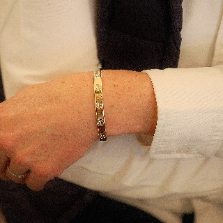 "Rare" Bracelet Cartier Love Vintage de 1970 signé Créateur Aldo Cipullo Or 18k.