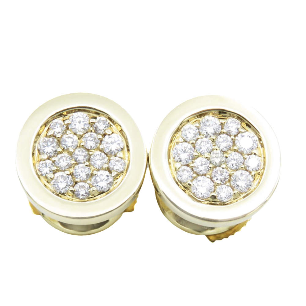 Boucles d'oreilles FRED Or Jaune 18k Diamants Boucles d'oreilles FRED Or Jaune 18k Diamants