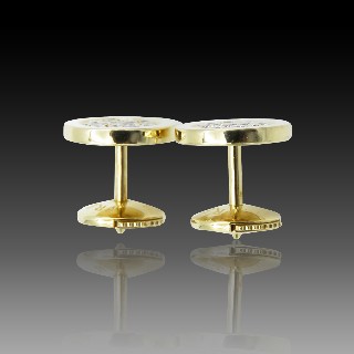 Boucles d'oreilles FRED Or Jaune 18k Diamants  