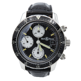 Montre Bell & Ross By Sinn 41 mm Acier Chronographe Automatique .  