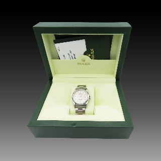 Montre Rolex Oyster Datejust Homme Acier de 2004 . Cadran crème .Ref : 16200 .