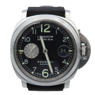  Montre Panerai Luminor Marina Acier 43 mm Automatique de 2002. Full Set