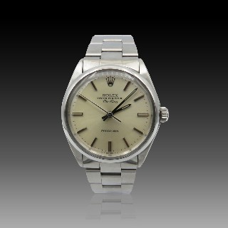 Montre Rolex Vintage Air king en Acier de 1978 Référence : 5500.  Automatique . 