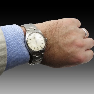 Montre Rolex Vintage Air king en Acier de 1978 Référence : 5500. Automatique . Montre Rolex Vintage Air king en Acier de 1978 Référence : 5500. Automatique .