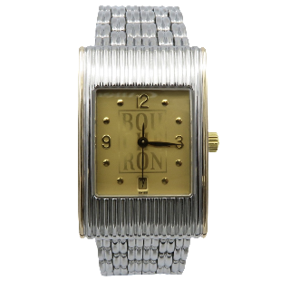 Montre Boucheron "Reflet" Homme taille L en Or et Acier à quartz . Montre Boucheron "Reflet" Homme taille L en Or et Acier à quartz .