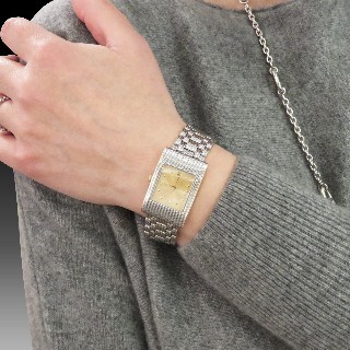 Montre Boucheron "Reflet" Homme taille L en Or et Acier à quartz . Montre Boucheron "Reflet" Homme taille L en Or et Acier à quartz .