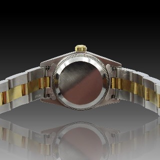 Montre Rolex Oyster Perpetual de 25 mm Dame Or & Acier Ref : 76183. Full set de 2005