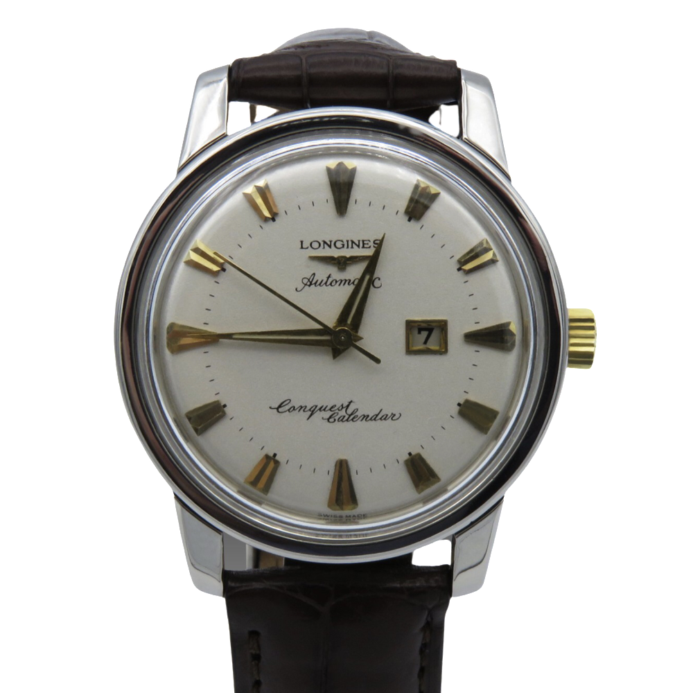 Montre Longines Conquest Vintage Homme en Acier Automatique de 1953.