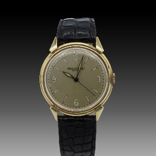 Montre Jaeger LeCoultre Vintage Ronde 35 mm Or rose 18k mécanique Vers 1945.