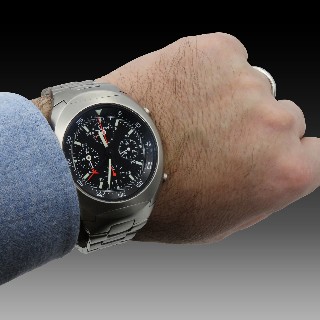 Montre Sinn Chronographe Acier Automatique 43 mm. Boite d'origine