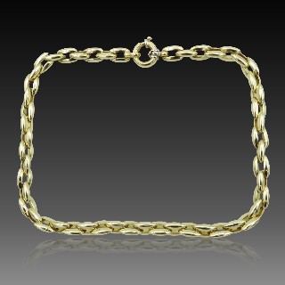 Collier en or jaune 18K  . Poids: 60,20 gr. 44 cm